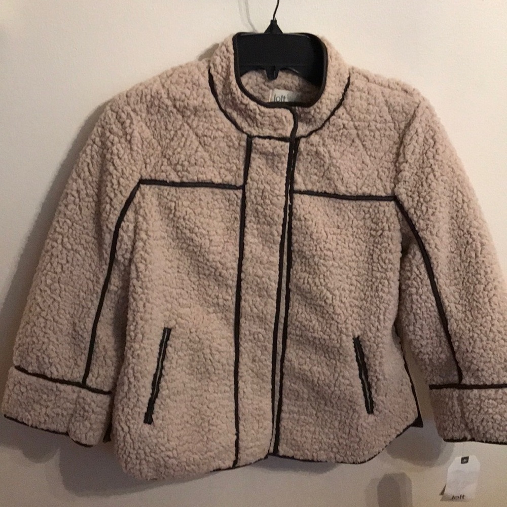 Jolt faux shearling and suede jacket.